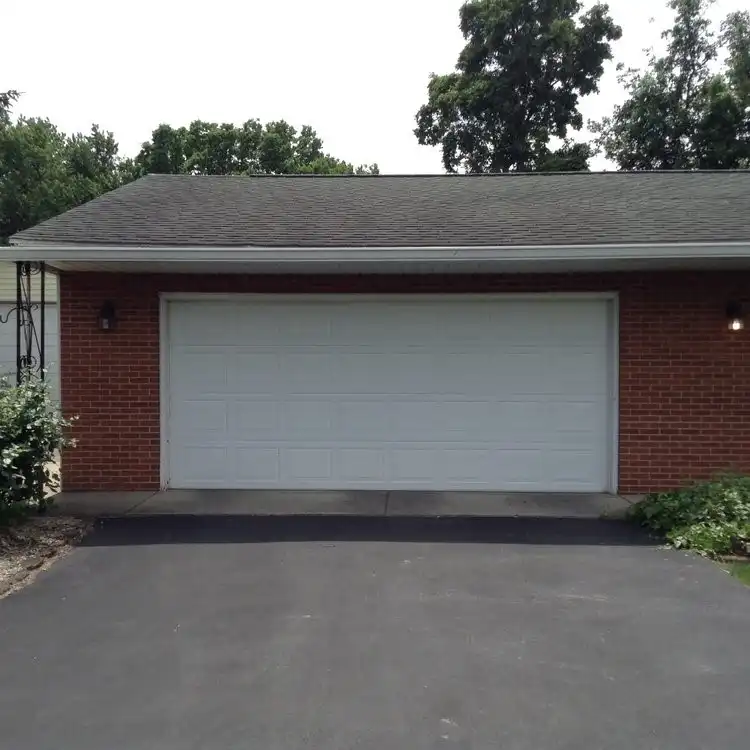 classic plain raised-panel sectional garage door | The Door Guys