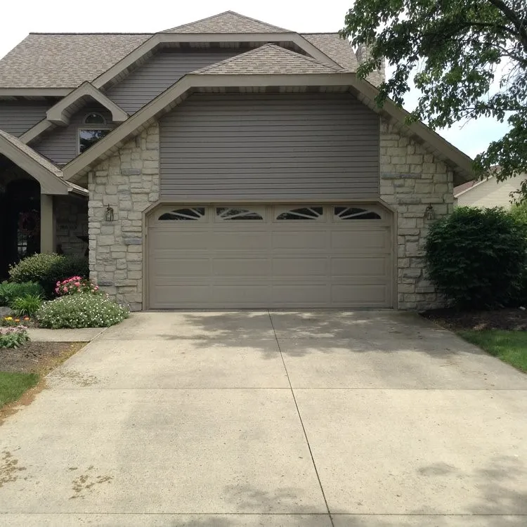 traditional residential sectional garage door | The Door Guys