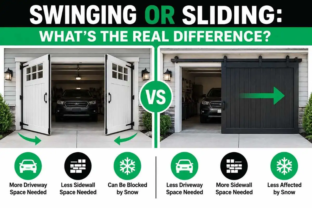 Swinging or Sliding What's the Real Difference | The Door Guys